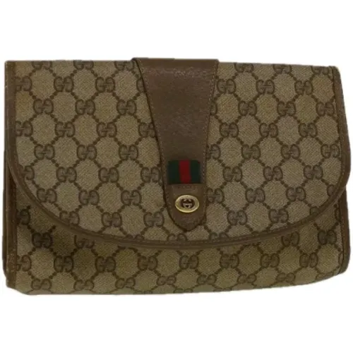 Pre-owned Leder clutches - Gucci Vintage - Modalova