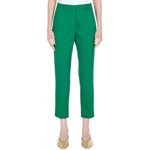 Emerald Cropped Pants , female, Sizes: XS - Max Mara - Modalova