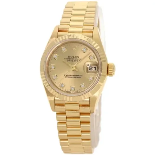 Pre-owned Gold watches - Rolex Vintage - Modalova