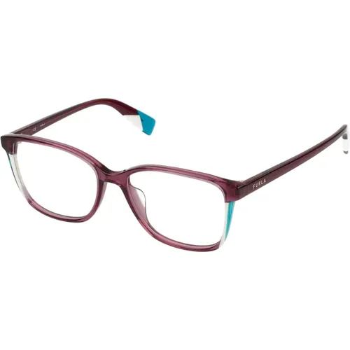 Stylish Eyeglasses Vfu579 , female, Sizes: 54 MM - Furla - Modalova