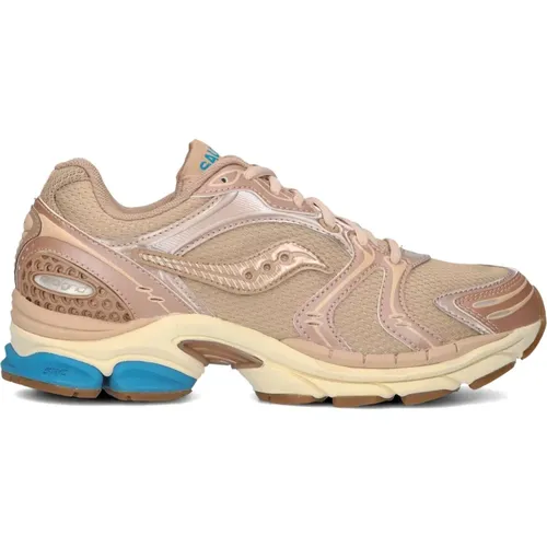 Rosa Progrid Triumph 4 Damen Sneakers , Damen, Größe: 40 EU - Saucony - Modalova