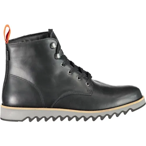 Levi's , Elevated Boot with Contrast Sole , male, Sizes: 9 UK, 11 UK - Levis - Modalova