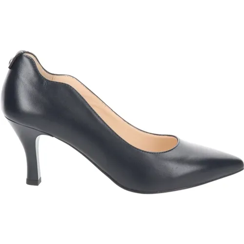 Elegante Leder High Heels , Damen, Größe: 37 EU - Nerogiardini - Modalova