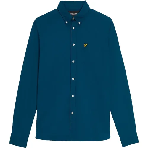 Klassisches Oxford-Hemd Navy - Lyle & Scott - Modalova