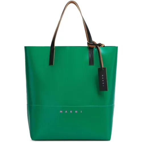 Grüne Einkaufstasche,Celeste Shopping Tasche - Marni - Modalova