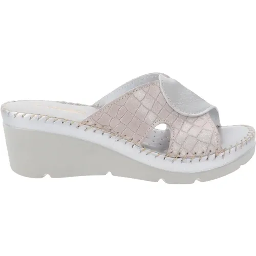 Flat Sandals , female, Sizes: 6 UK, 5 UK - Cinzia Soft - Modalova