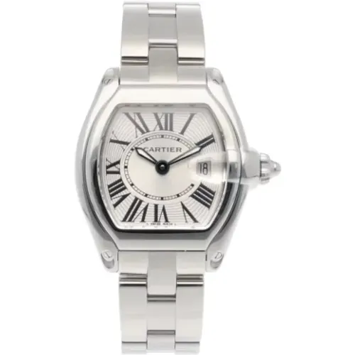 Pre-owned Stainless Steel watches , female, Sizes: ONE SIZE - Cartier Vintage - Modalova