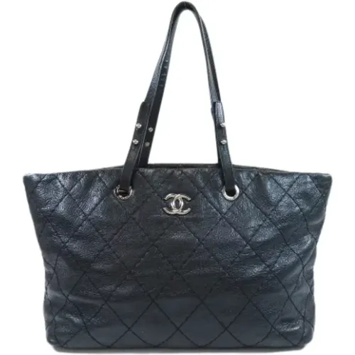 Pre-owned Leather Chanel Tote , female, Sizes: ONE SIZE - Chanel Vintage - Modalova