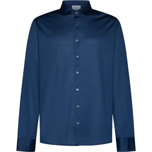 Blaue Hemden für Männer , Herren, Größe: 2XL - D4.0 - Modalova