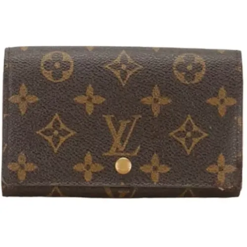 Pre-owned Canvas wallets , female, Sizes: ONE SIZE - Louis Vuitton Vintage - Modalova