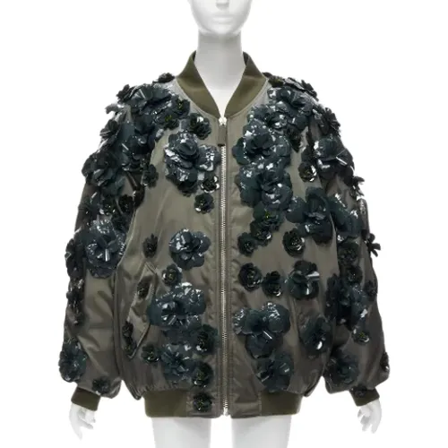 Pre-owned Nylon outerwear , female, Sizes: S - Prada Vintage - Modalova