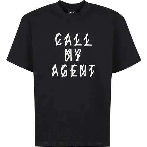 Call My Agent Classic Tee , male, Sizes: M - 44 Label Group - Modalova