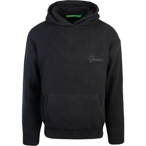 Schwarzer Hoodie Pullover Box Fit - GARMENT WORKSHOP - Modalova