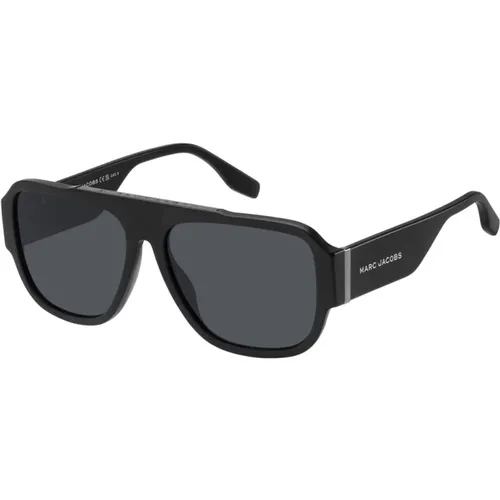 Men's Pilot Sunglasses with Metal Details , unisex, Sizes: 58 MM - Marc Jacobs - Modalova