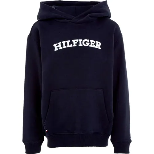 Gewölbter Hoodie Sweatshirt - Tommy Hilfiger - Modalova