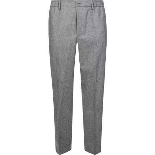 Formal Flannel Suit Trousers , male, Sizes: M, S, L - Tagliatore - Modalova