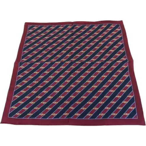 Pre-owned Silk scarves , male, Sizes: ONE SIZE - Gucci Vintage - Modalova