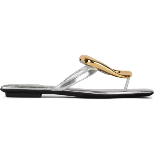 Sandals Silver , female, Sizes: 7 UK - Jeffrey Campbell - Modalova