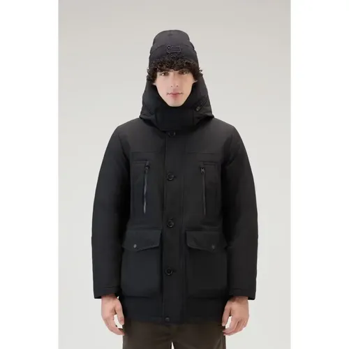 Winter Jackets , Herren, Größe: M - Woolrich - Modalova