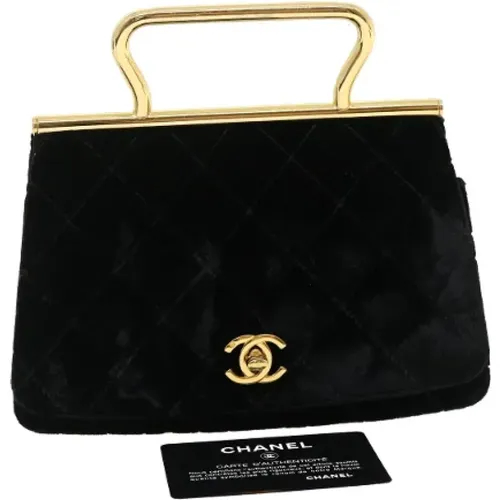 Pre-owned Canvas chanel-bags , female, Sizes: ONE SIZE - Chanel Vintage - Modalova