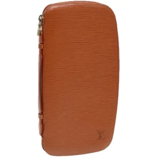 Pre-owned Leather wallets , female, Sizes: ONE SIZE - Louis Vuitton Vintage - Modalova