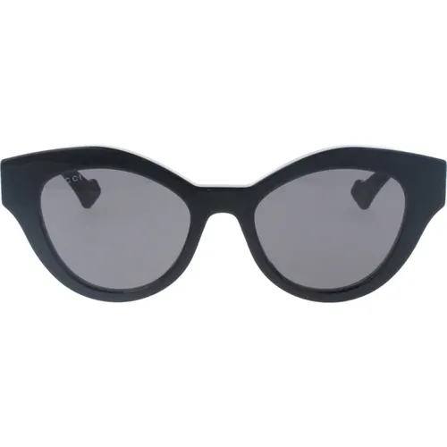 Iconic Sunglasses with Uniform Lenses , female, Sizes: 51 MM - Gucci - Modalova