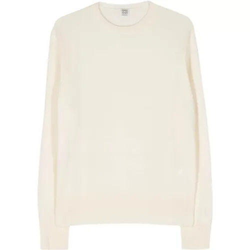 Natural Cashmere Sweater , female, Sizes: S, M - TotêMe - Modalova