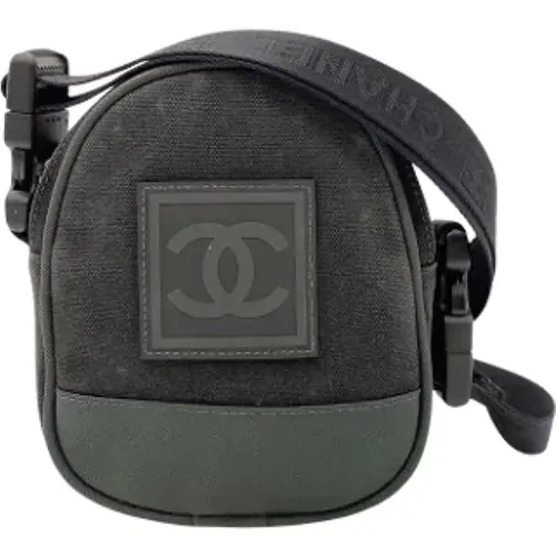 Pre-owned Canvas crossbody-bags , female, Sizes: ONE SIZE - Chanel Vintage - Modalova