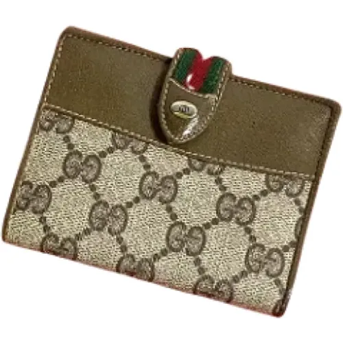 Pre-owned Leather wallets , female, Sizes: ONE SIZE - Gucci Vintage - Modalova