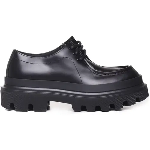 Laced Schuhe , Herren, Größe: 41 1/2 EU - Dolce & Gabbana - Modalova