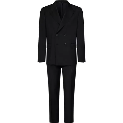 Double Breasted Suits , Herren, Größe: M - Low Brand - Modalova