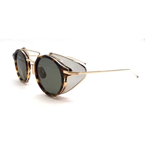 Brown Sunglasses for Men , male, Sizes: 45 MM - Thom Browne - Modalova