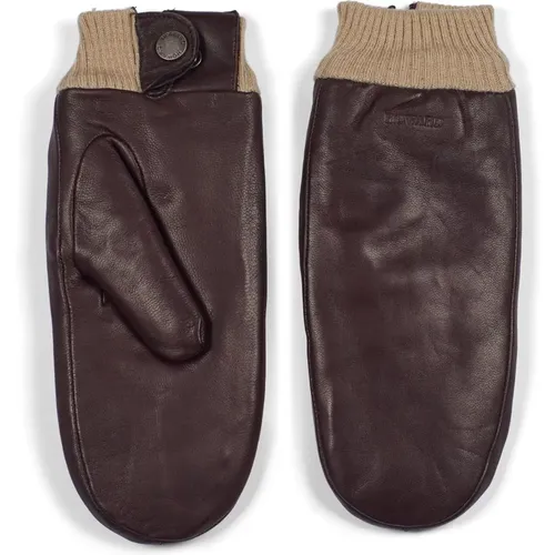 Hochwertige Lederhandschuhe in Dunkelbraun , Herren, Größe: 8 IN - Howard London - Modalova