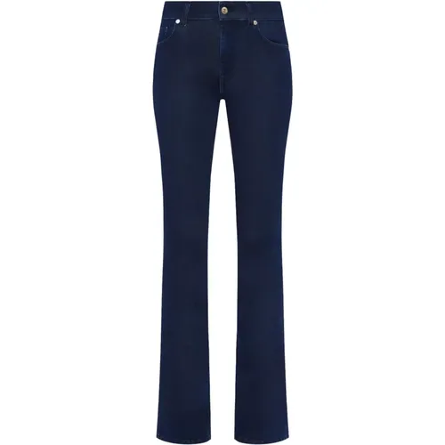 Slim Illusion Star Dust Bootcut Jeans , Damen, Größe: W28 - 7 For All Mankind - Modalova