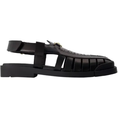 Pre-owned Leder sandals - Versace Pre-owned - Modalova