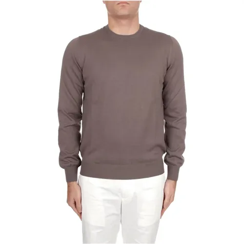 Sweatshirts,Round-neck Knitwear,PARICOLLO Stylischer Pullover - Gran Sasso - Modalova