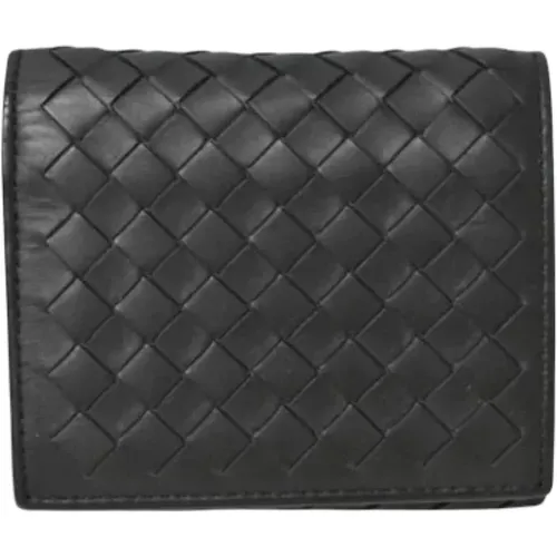 Pre-owned Leather wallets , male, Sizes: ONE SIZE - Bottega Veneta Vintage - Modalova