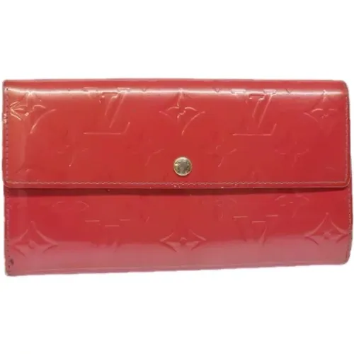 Pre-owned Leather wallets , female, Sizes: ONE SIZE - Louis Vuitton Vintage - Modalova