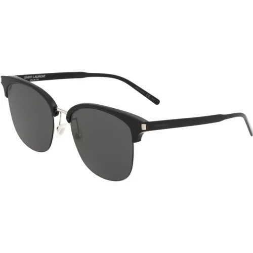 Slim SL Sunglasses /Grey , unisex, Sizes: 57 MM - Saint Laurent - Modalova