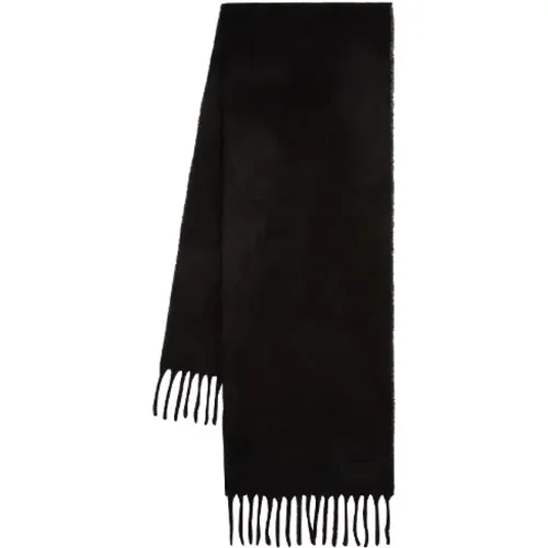 Wool Oversize Scarf , female, Sizes: ONE SIZE - Ami Paris - Modalova