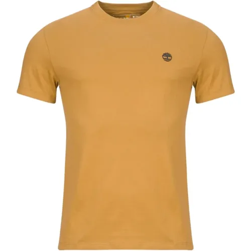 Herren T-Shirt Dun-River Crew , Herren, Größe: L - Timberland - Modalova