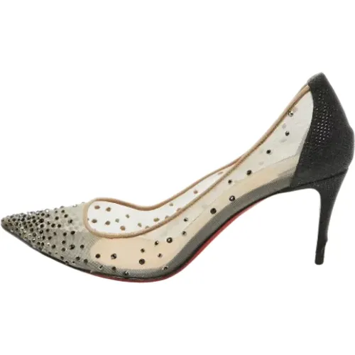 Pre-owned Mesh heels , female, Sizes: 3 1/2 UK - Christian Louboutin Pre-owned - Modalova