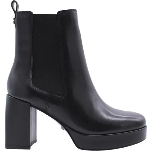 White Ankle Boot , female, Sizes: 6 UK - Guess - Modalova