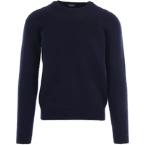 Wool Sweater with Ribbed Edges , male, Sizes: S - Drumohr - Modalova