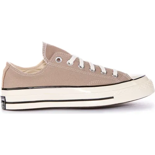 Retro Canvas Trainers in Taupe , female, Sizes: 12 UK, 4 UK, 11 1/2 UK, 5 UK, 4 1/2 UK, 6 1/2 UK, 6 UK - Converse - Modalova