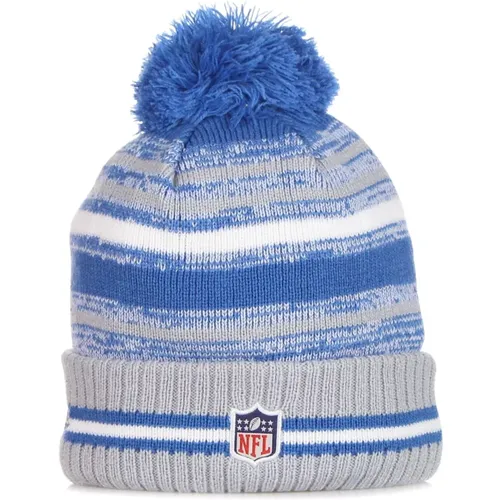 Detroit Lions Pom Pom Beanie Hat - new era - Modalova