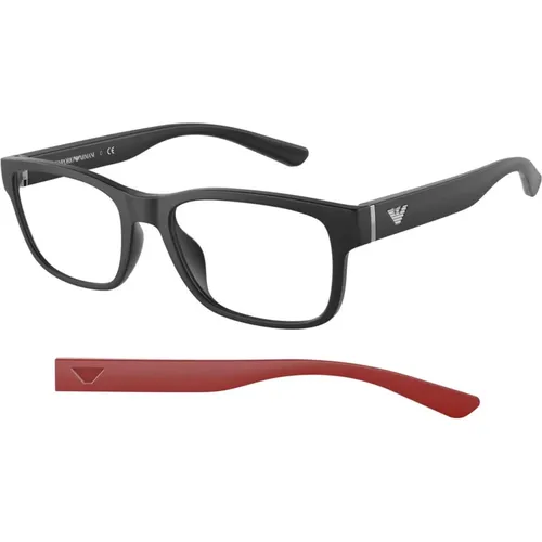Eyewear frames EA 3201U , male, Sizes: 55 MM - Emporio Armani - Modalova