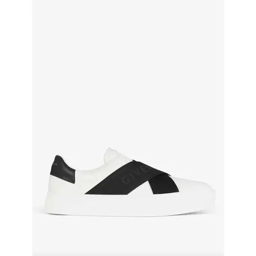 Weiß Schwarz City Sport Sneakers , Herren, Größe: 41 EU - Givenchy - Modalova