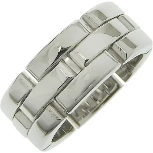 Pre-owned White Gold rings , unisex, Sizes: ONE SIZE - Cartier Vintage - Modalova