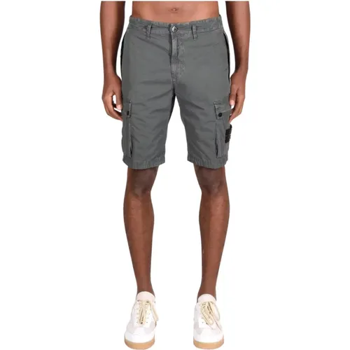 Baumwollshorts , Herren, Größe: W30 - Stone Island - Modalova